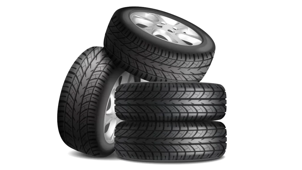 4 tires image