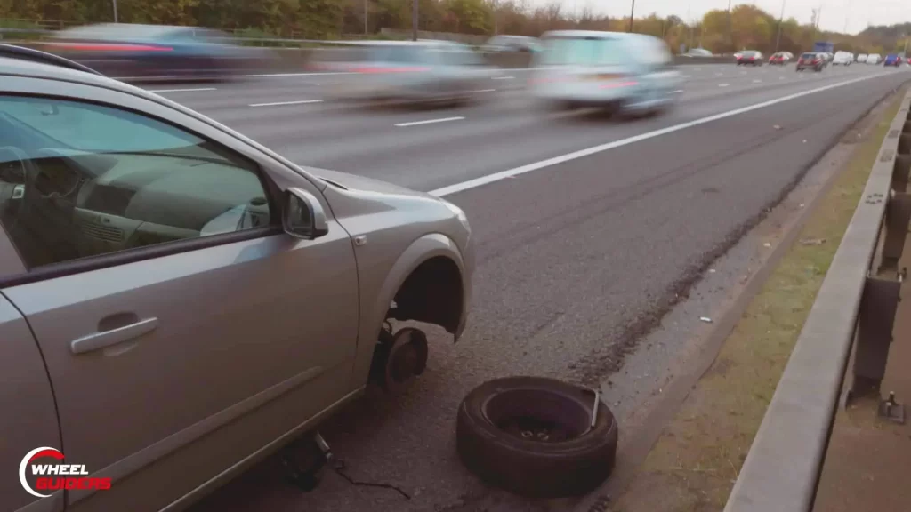 Flat Tire In The Highway