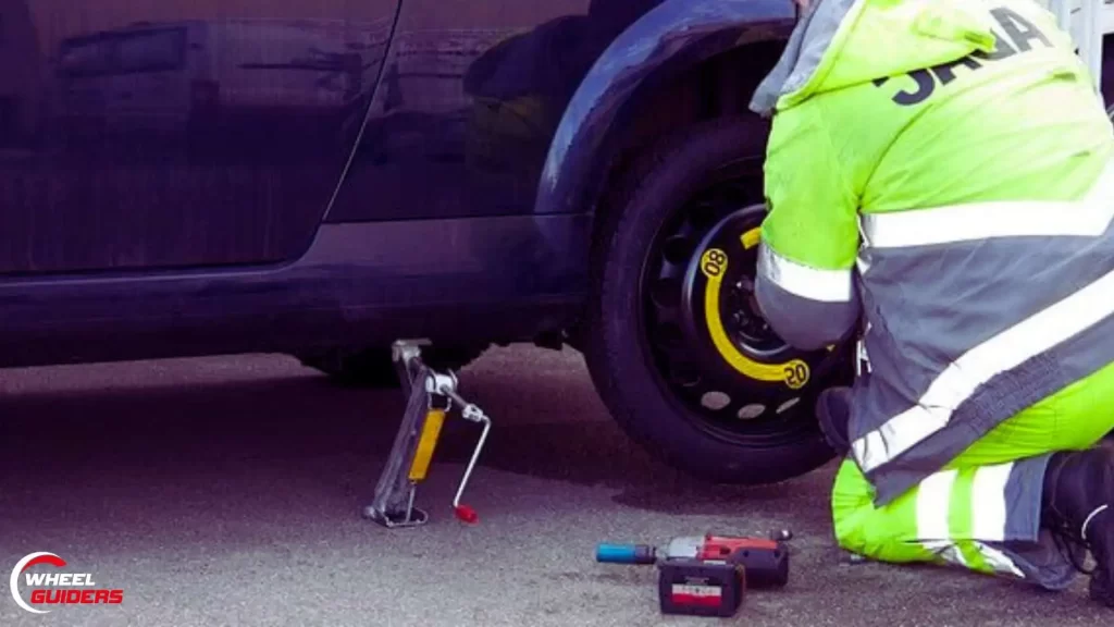 Road Assistance Changing Tires