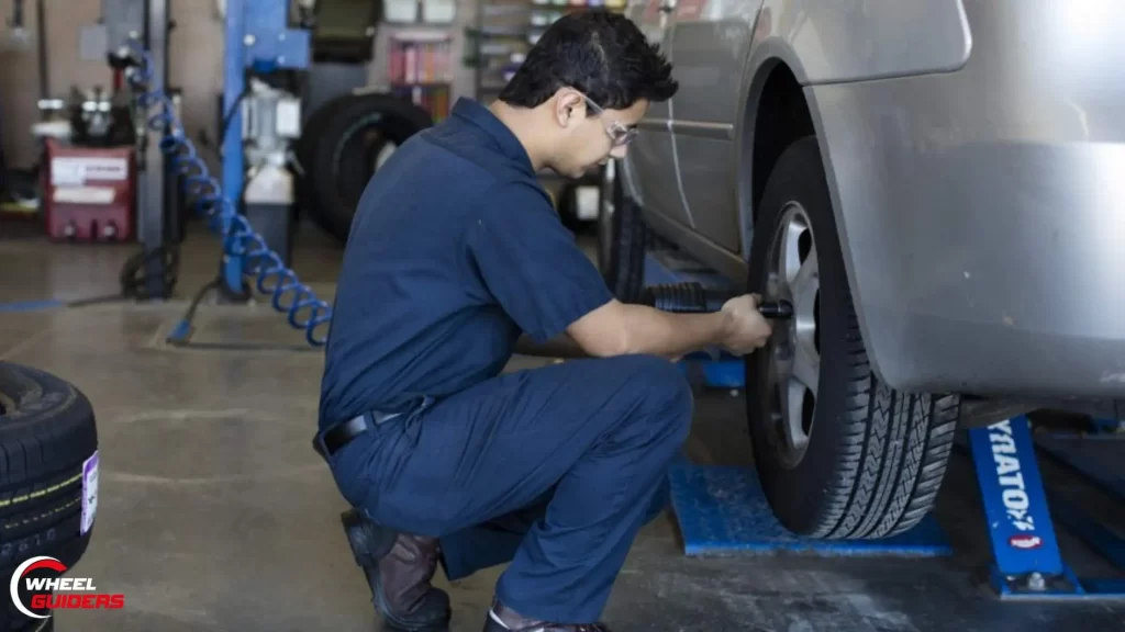 Tire Changing at Wallmart