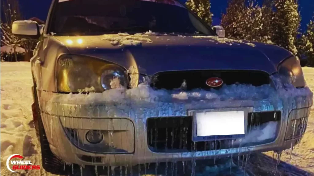 subaru impreza mounted with cross climate 2 in extreme winter