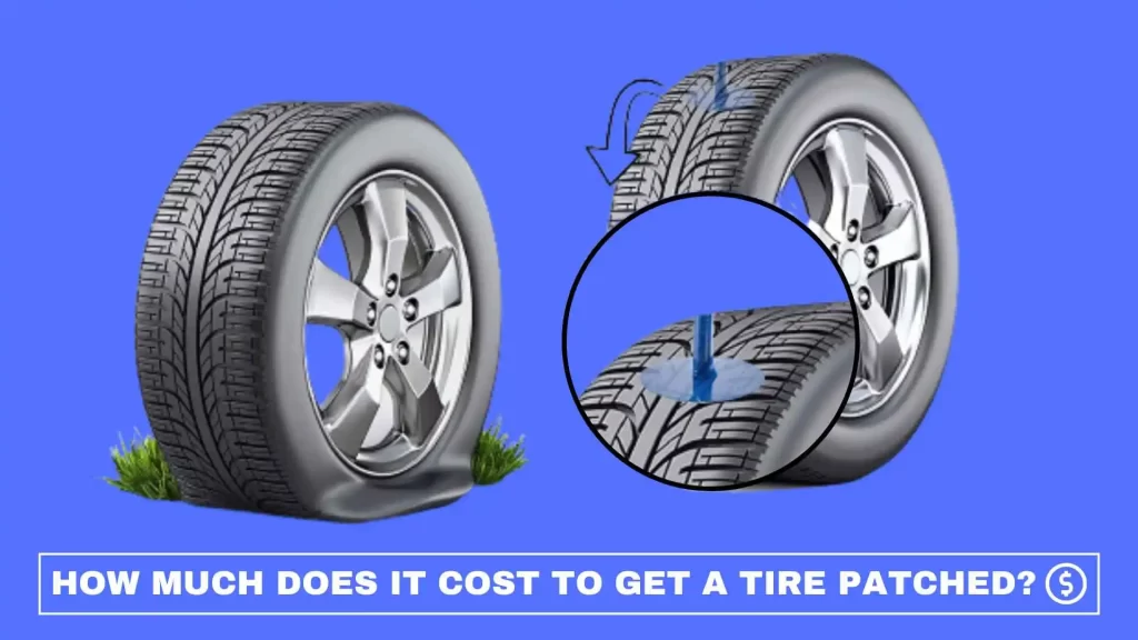 How much does it cost to get a tire patched?