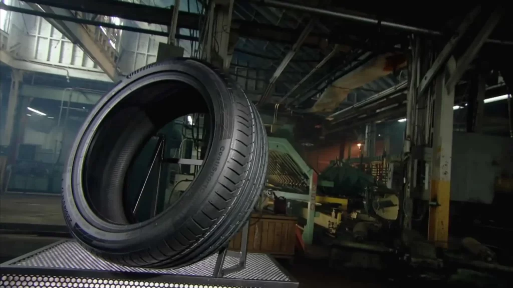 Continental tire's production