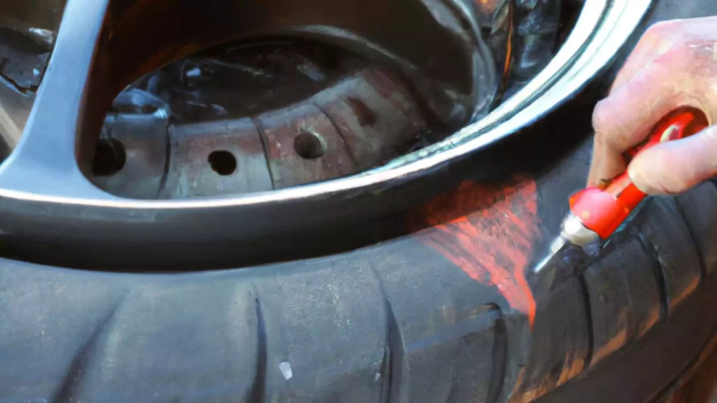 Removing Paint from tire